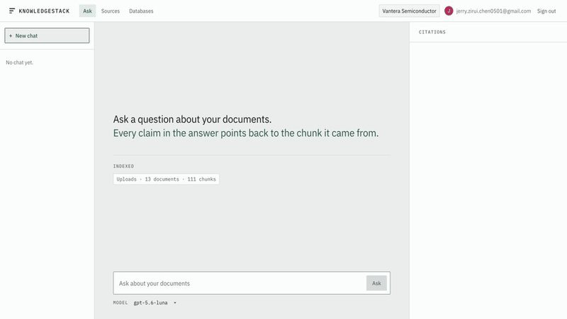 KnowledgeStack preview
