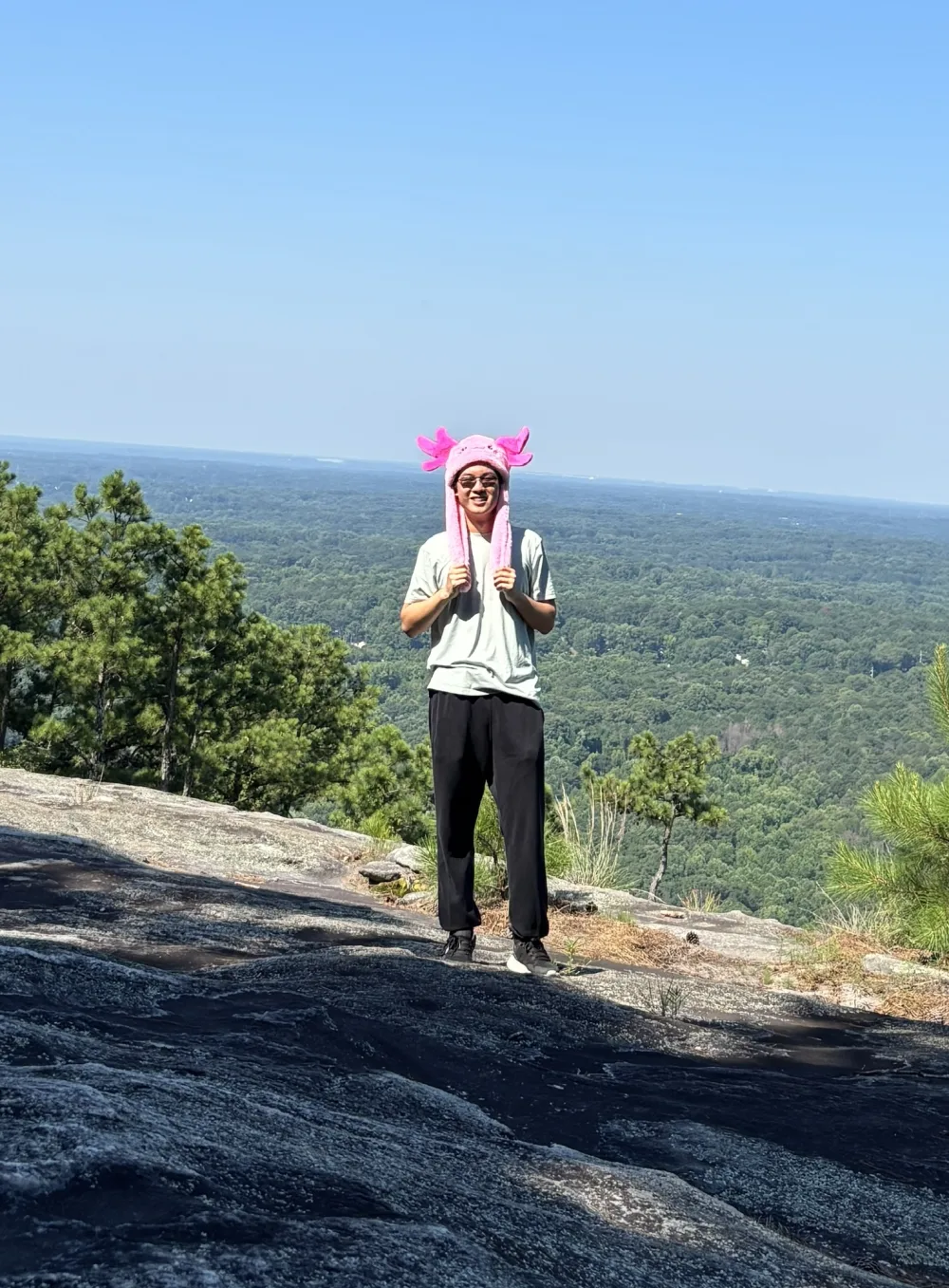 Jerry on a mountain overlook